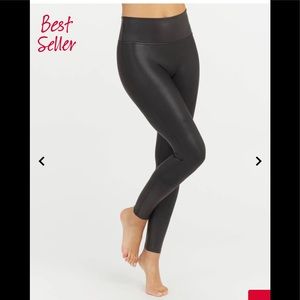 Spanx Faux Leather Leggings